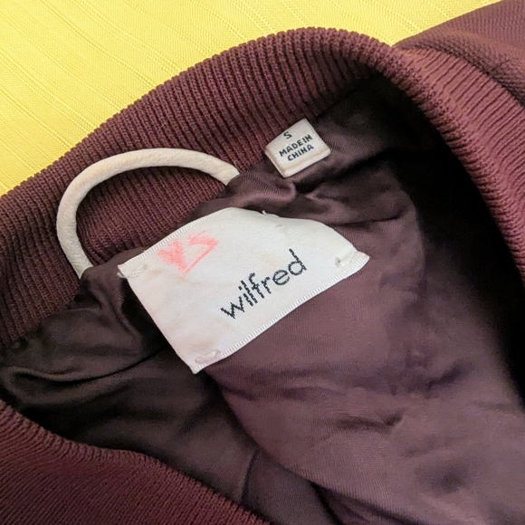 Wilfred Silk Lined Bomber Jacket - Picture 3 of 5